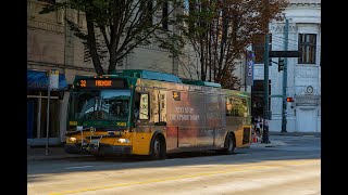 King County Metro 2010 Orion VII EPA10 HEV 7047 [upl. by Llenod]