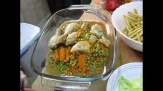 POLLO AL HORNO CON VERDURAS [upl. by Tabina]