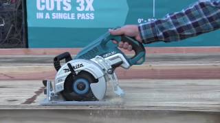 Makita 36Volt Brushless Rear Handle 7 14quot Circular Saw [upl. by Debora]