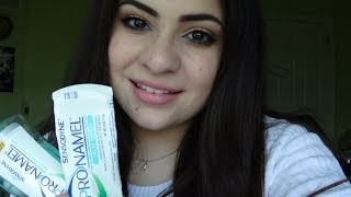 Sensodyne Pronamel Toothpaste amp Fluoride Rinse [upl. by Ainitsirk]