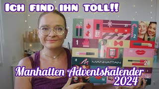 Mein erster Kalender dieses Jahr Manhatten Adventskalender 2024  Unboxing  Simplybee [upl. by Edwin188]