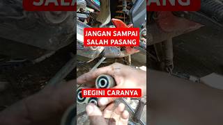 cara pemasangan unitrack segitiga monoshock Vixion asomotor bengkel otomotif [upl. by Kat]