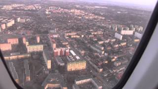 Lądowanie w Łodzi  ATR42 landing in Lodz [upl. by Barbaresi500]