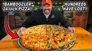 Vermilion Club’s 24Inch “Bamboozler” Pizza Challenge Can Feed 69 Adults [upl. by Huba]