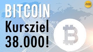 Bitcoin  Kursziel 38000 [upl. by Hairaza]