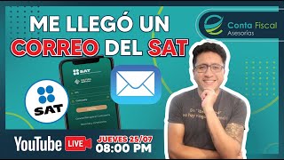 🔥ME LLEGÓ UN CORREO DEL SAT ¿QUÉ HAGO ¿MULTAS ¿IMPUESTOS🔥 [upl. by Llednik]