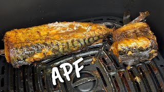 Recette expresse APF Attieké Poisson Fumé au air fryer [upl. by Sicnarf]