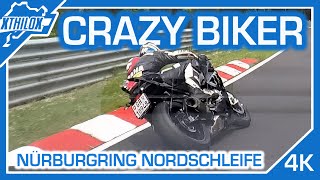 Very FAST Biker meets Megane RS on the Ring  Nürburgring Nordschleife Touristenfahrten BTG [upl. by Borchert]