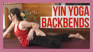 30 min Yin Yoga for Backbends and Spine Flexibility [upl. by Anileba730]