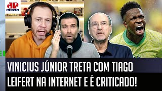 quotO Vinicius Júnior PERDEU A MÃO com o Tiago Leifert cara EU TEMO que elequot TRETA na Seleção [upl. by Patrizia]