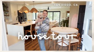 HOUSE TOUR my 3 bedroom 1500 sq ft beach home in Oceanside CA [upl. by Eimac494]