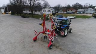 Pottinger 680T Trailed Tedder [upl. by Yesoj]