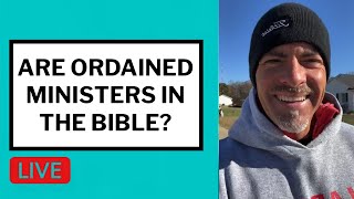 Are Ordained Ministers in the Bible  Matt McMillen Ministries [upl. by Cavil]