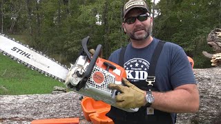 Stihl Chainsawsare they the best MS311 Review and farm demonstration [upl. by Melloney530]