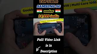 Best Samsung 5G SmartPhones Under ₹ 15000 [upl. by Iniffit]