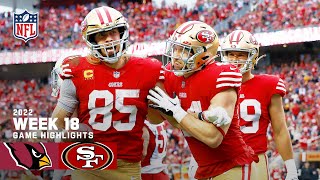 Arizona Cardinals vs San Francisco 49ers  2022 Week 18 Game Highlights [upl. by Ayres]