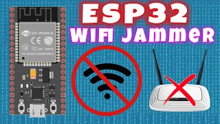 How To Make Deauther Device With ESP32  How To Install Deauther Bin File ON ESP32 [upl. by Dett894]