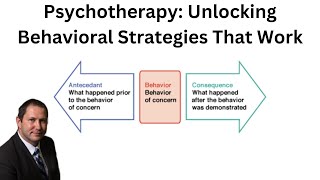 Psychotherapy Unlocking Behavioral Strategies That Work [upl. by Vergil]