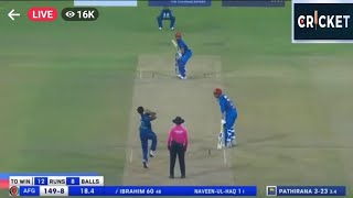 Matheesha Pathirana 4 Wickets vs Afghanistan  Matheesha Pathirana Bowling Today  Sl vs Afg [upl. by Linker]