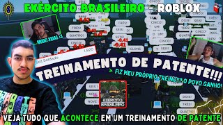 TREINAMENTO DE PATENTE NO V2 EXÉRCITO BRASILEIRO DO TOPGABBR [upl. by Alien]