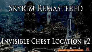 Secret Invisible Markarth Chest to get at Level 1  Skyrim Remaster  Xbox One [upl. by Pendergast335]