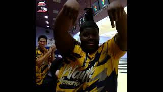 3 STRIKES IN A ROW for Wayne Memorial senior bowler Kyle Webster shorts [upl. by Shiekh479]