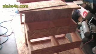 Fixing Stair Tread Variations  How to Repair Stairs [upl. by Munshi]