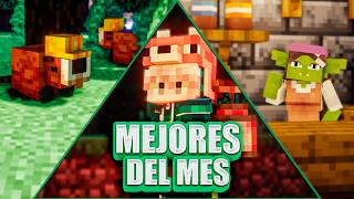 15 MEJORES MODS de MINECRAFT 1211201 de JULIO [upl. by Asamot]