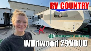 Forest River RVWildwood29VBUD  by RV Country of Fresno CA Mesa AZ Fife WA Mt Vernon WA Cobur [upl. by Llyrrad927]