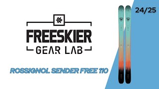 FREESKIER Gear Lab First Impression Rossignol Sender Free 110 [upl. by Eleets]