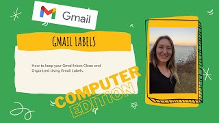 Gmail Labels and Folders Tutorial for Students and Old People [upl. by Akibma476]