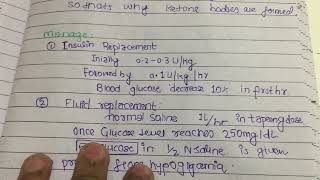 Diabetic ketoacidosis treatment easy explanation endocrine pharmacology [upl. by Rosalynd]