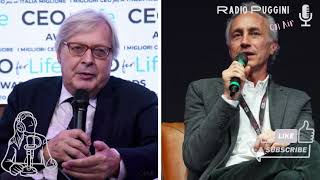 Vittorio Sgarbi Report Marco Travaglio e 5 Milioni di Euro Radio PugginiOnAir 30012024 [upl. by Liva]