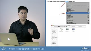 Astuce 35  Copier couper coller et déplacer sur Mac [upl. by Yasibit]