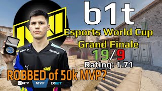 POV NAVI b1t vs G2  InfernoEsports World Cup Grand Finale  July 21 2024  apps player [upl. by Yreme]