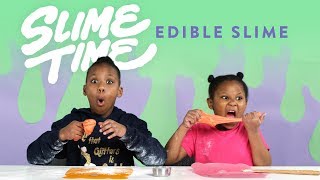 Edible Slime  Slime Time  HiHo Kids [upl. by Aronek]