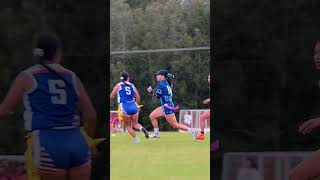 The kick return though 🔥 oztag rugby football sports highlights shorts [upl. by Gaddi918]