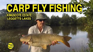 Kingscote Estate Leggetts Lake  Carp Fly Fishing [upl. by Torey85]