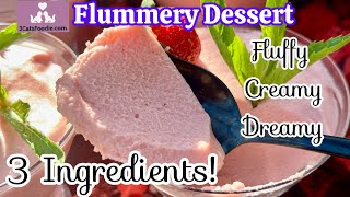 Flummery MUST TRY 3ingredient easy dessert [upl. by Bowyer]