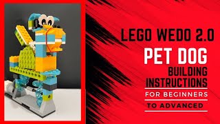 Lego Wedo 20 Pet Dog Building Instructions [upl. by Lyon481]