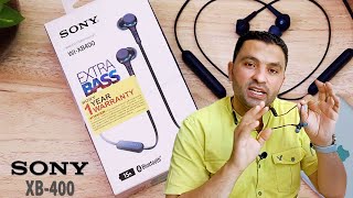 افضل سماعة بلوتوث من سوني والسعر خيال  Review of Sony WIXB400 [upl. by Burta673]