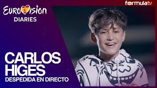 Despedida de Carlos Higes antes de viajar a Eurovisión Junior 2022 [upl. by Skipp]