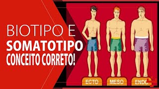 TUDO SOBRE BIOTIPO E SOMATOTIPO [upl. by Marcin]