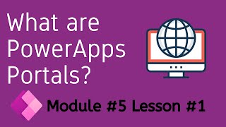 PowerApps portal tutorial [upl. by Nylatsirhc]