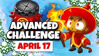 BTD6 Advanced Challenge  Fire And Frost  April 17 2024 [upl. by Melany135]