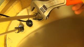 How to Replace a Sink Faucet Locknut [upl. by Anits]