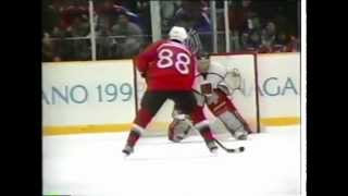 Did Hašek Stop Lindros in the Shootout Nagano Olympics 1998 SemiFinal Czech v Canada [upl. by Silvan]