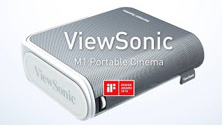 ViewSonic M1 LED Portable Projector with Harman Kardon® Speakers [upl. by Hugues44]