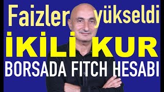 Mevduat faizleri ne kadar arttı  Borsada Fitch hesabı  Altında ralliye devam [upl. by Montano]