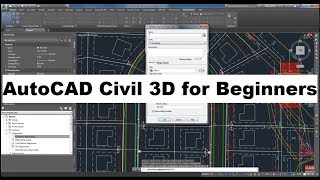 AutoCAD Civil 3D Tutorial for Beginners Complete [upl. by Dorri]